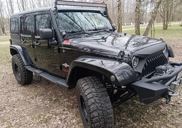 Jeep Wrangler cena 135000 przebieg: 78600, rok produkcji 2013 z Zgierz małe 211